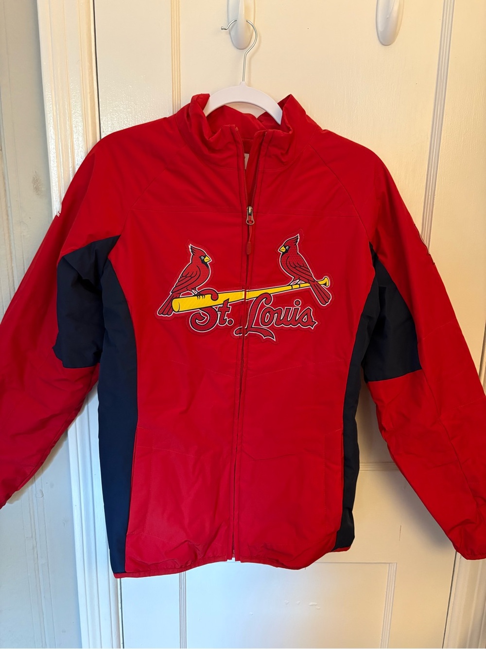 St. Louis Cardinals Majestic Authentic Collection Jacket Medium MLB